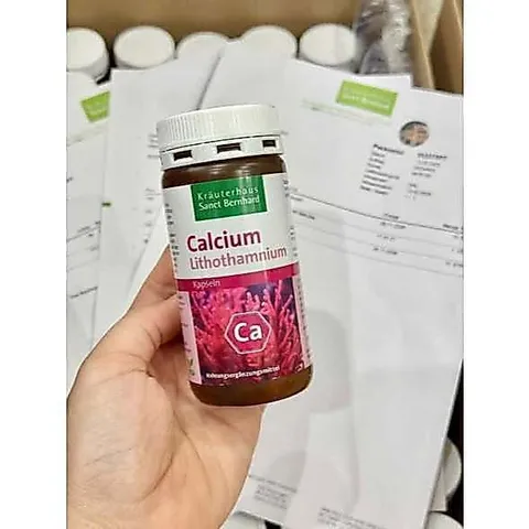 Calcium hữu cơ tảo biển đỏ Lithothamnium Sanct Bernhard - 120V