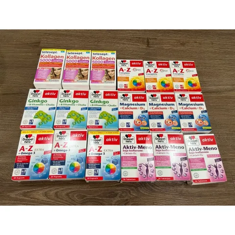 Viên uống bổ sung Canxi magie D3+K2+Calcium+Magnesium Doppelherz 30 Viên