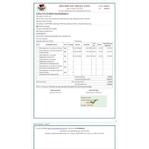 Magnesium + Calcium + D3 Đức - Hộp 40v