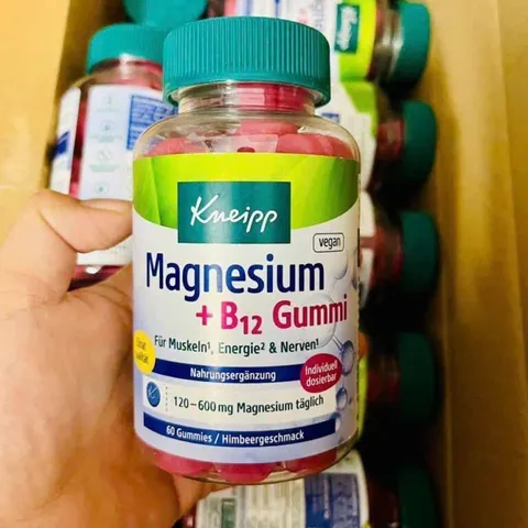 Kẹo Magnesium + B12 Gummi Kneipp 60V