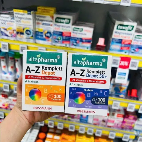 Vitamin tổng hợp A-Z Altapharma - bổ sung vi chất cho cơ thể khoẻ mạnh - Lọ 100v