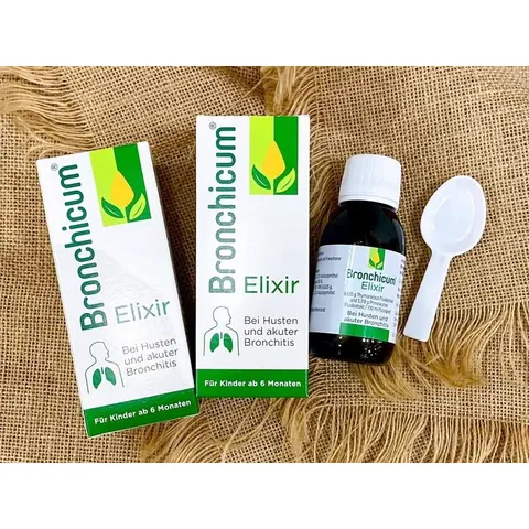 [Bronchicum] Thực phẩm chức năng cho trẻ và người lớn của Đức 100ml