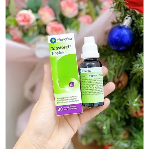 TINH CHẤT BIONORICA TONSIPRET TROPFEN HỖ TRỢ VIÊM HỌNG CẤP