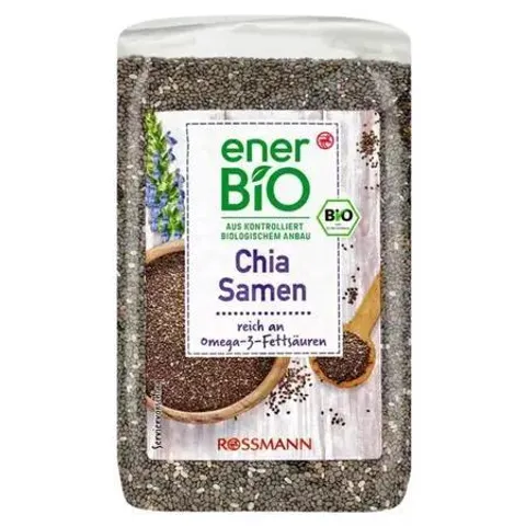 Hạt chia hữu cơ Chia Samen EnerBio Rossmann 300gr nội địa Đức
