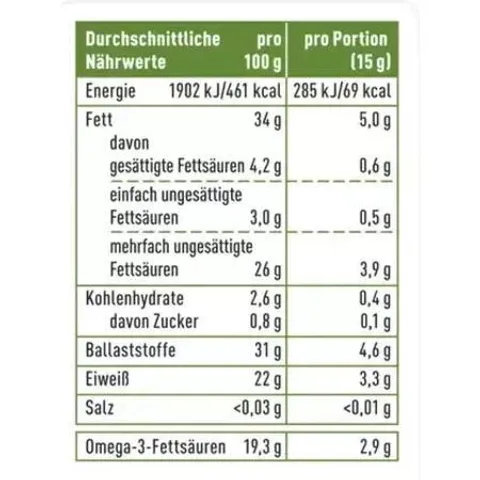 Hạt chia hữu cơ Chia Samen EnerBio Rossmann 300gr nội địa Đức