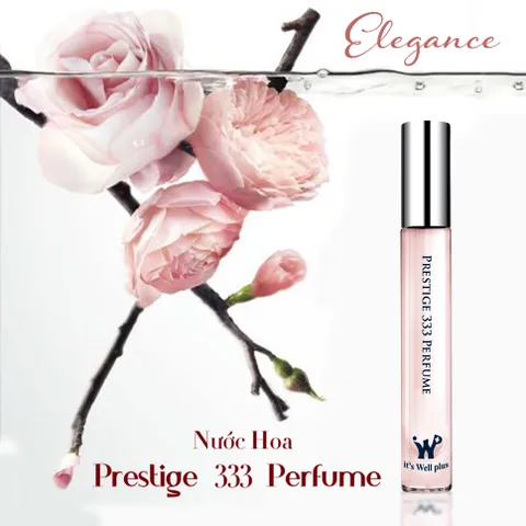 Bộ 3 Nước Hoa Nhỏ Gọn Tiện Lợi Mang Đi Du Lịch it's Well plus Prestige 333 (Dung tích: 9ml/Chai)