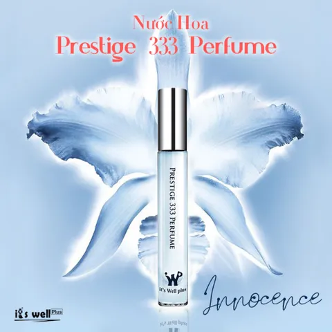 Bộ 3 Nước Hoa Nhỏ Gọn Tiện Lợi Mang Đi Du Lịch it's Well plus Prestige 333 (Dung tích: 9ml/Chai)