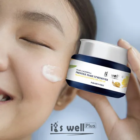 Kem Tẩy Trang Mát Xa Dưỡng Sáng Da It's Well Plus  100ml