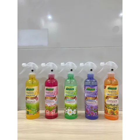Combo 5 Chai Xịt Thơm Phòng BOSUZO 350ml - Khử Mùi Hôi, Làm Thơm Không Gian, Hương Thơm Đa Dạng