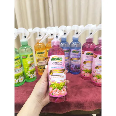 Combo 5 Chai Xịt Thơm Phòng BOSUZO 350ml - Khử Mùi Hôi, Làm Thơm Không Gian, Hương Thơm Đa Dạng