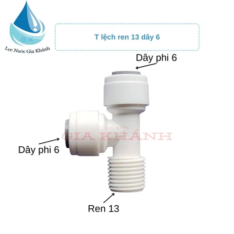 Combo 10 chiếc T lệch ren 13 dây 6