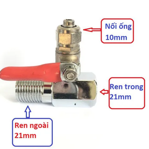 10 Bộ khóa van đầu vào ( bộ chia nước ) khoá inox van chia nước máy lọc nước