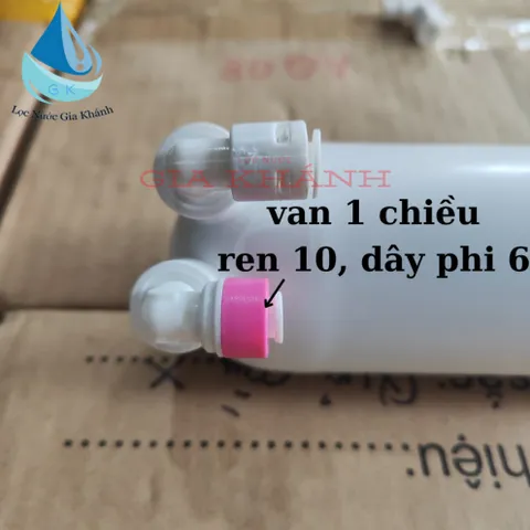 Van 1 chiều ren 10 dây phi 6 nối nhanh