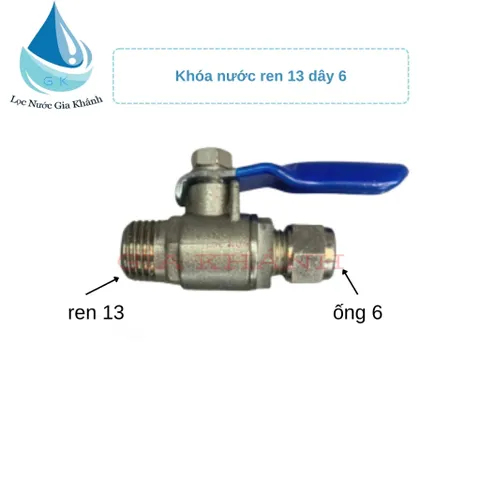 Combo 10 chiếc khóa nước ren 13 dây 6