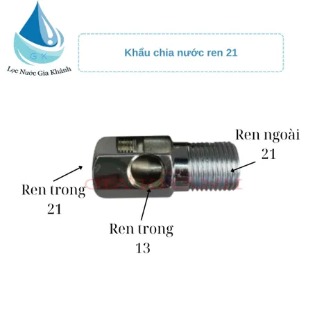Combo 10 chiếc khẩu chia nước ren 21