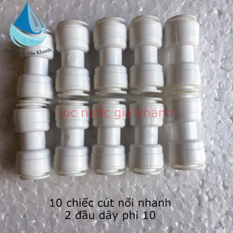 combo 10 cút nối nhanh 2 đầu dây phi 10-phi 6