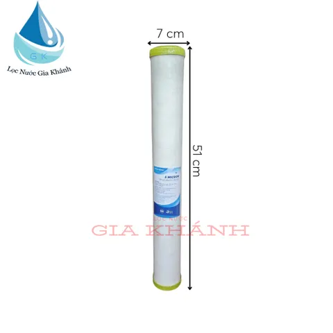 Combo 25 lõi lọc nước 20 inch có đầu bịt