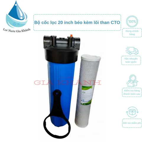 Bộ cốc béo 20 inch kèm lõi than CTO.
