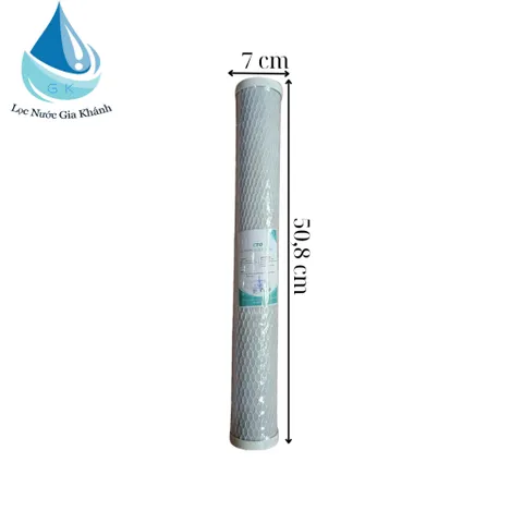 Combo 5 lõi lọc CTO 20 inch, lõi than lưới CTO 20 inch