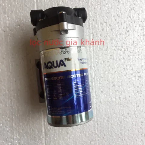 Máy bơm áp lực 24V aquaplus của máy lọc nước RO, máy bơm phun sương Aqua.