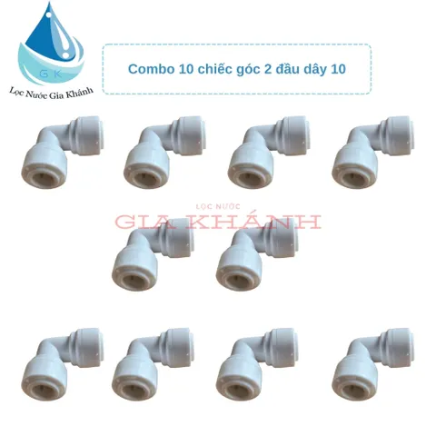 Combo 10 chiếc cút góc 2 đầu dây 10