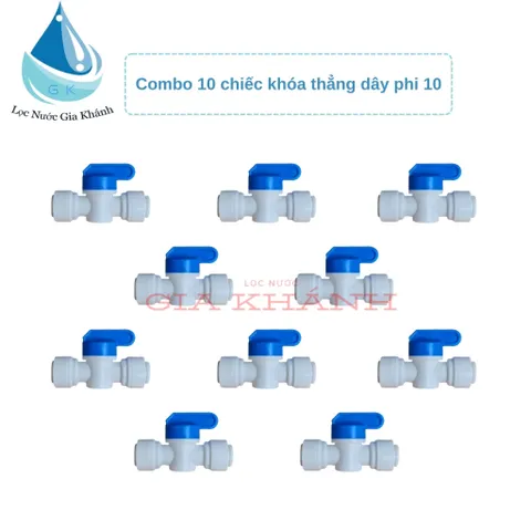 Combo 10 chiếc khóa thẳng dây phi 10