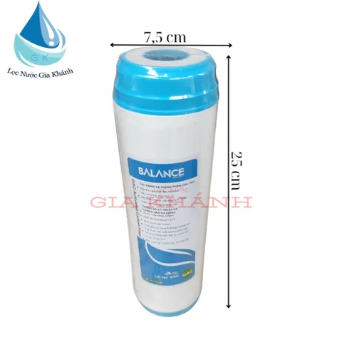 lõi lọc số 2 than udf 10 inch, lõi lọc than hoạt tính udf