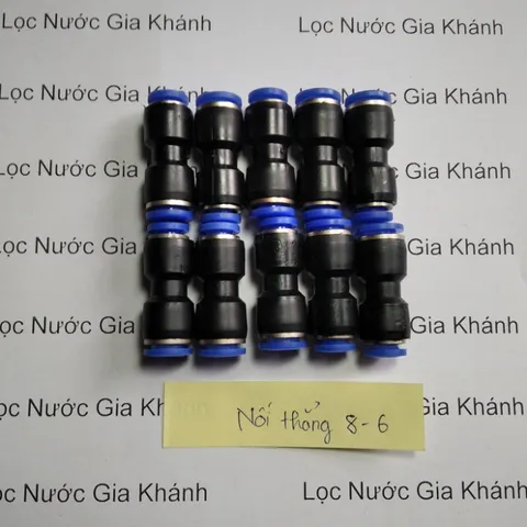 10 Khớp nối nhanh,chữ T, Y, góc,nối thẳng Nhựa PE cao cấp-Size 8mm phun sương