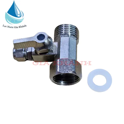 Van cấp nước máy lọc,bộ chia nước đầu nguồn vào máy lọc nước đúc liền