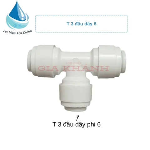 Combo 10 chiếc cút T 3 đầu dây 6