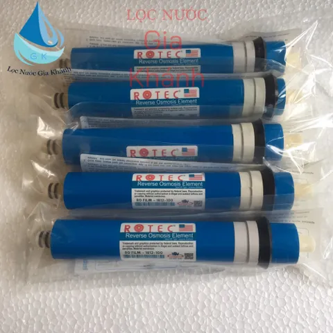 combo 5 chiếc lõi lọc nước số 4 11 vòng rotec, màng lọc nước 11 vòng rotec.