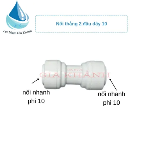 Combo 10 chiếc cút nối thẳng 2 đầu dây 10