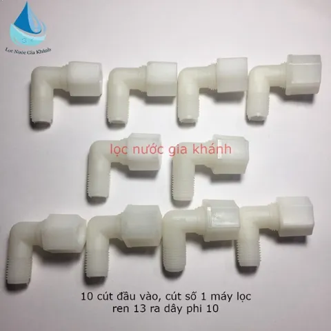 10 chiếc cút đầu vào vặn ren máy lọc nước, cút số 1 máy lọc nước.