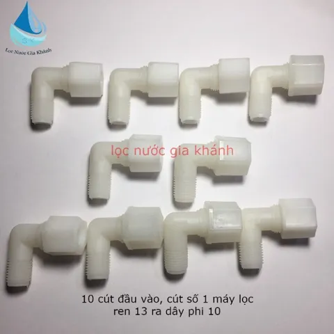 10 chiếc cút đầu vào vặn ren máy lọc nước, cút số 1 máy lọc nước.