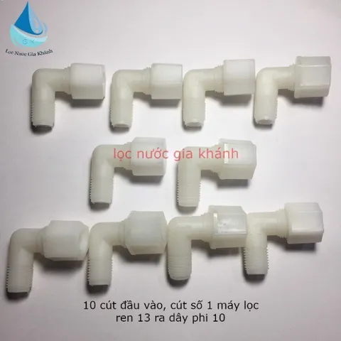 10 chiếc cút đầu vào vặn ren máy lọc nước, cút số 1 máy lọc nước.