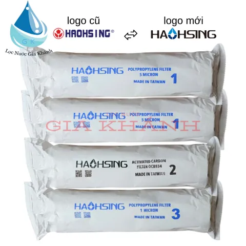 combo 4 lõi lọc haohsing hàng chính hãng đài loan