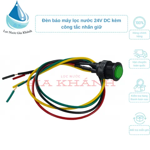 Đèn Báo Máy Lọc Nước + Công Tắc Đấu Van Áp Thấp Máy Lọc Nước Ro