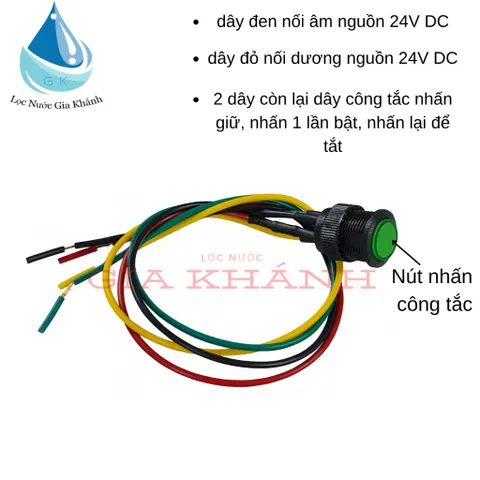 Đèn Báo Máy Lọc Nước + Công Tắc Đấu Van Áp Thấp Máy Lọc Nước Ro