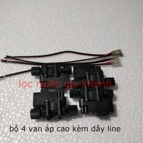 combo 4 van áp thấp, áp cao máy lọc nước