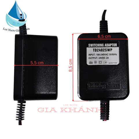Nguồn điện tử 24v máy lọc nước, máy phun sương, adapter 24vdc