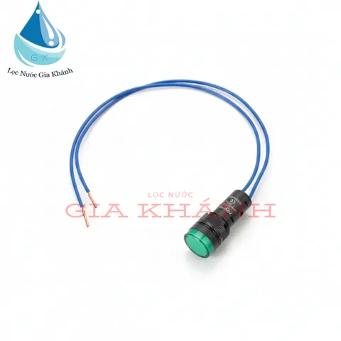 Đèn báo máy lọc nước 24V DC xanh lá