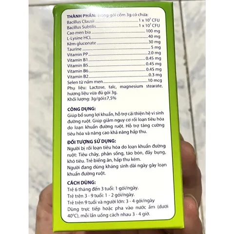 Probiotic Lactobamin gold cân hằng hệ vi sinh đường ruột, giảm rối loạn tiêu hóa, tăng cường sức đề kháng, đi ngoài