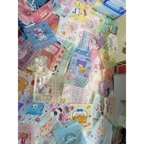 Túi Zip 15x23 Hoạt Hình cute đựng bánh kẹo, đồ cá nhân họa tiết dễ thương