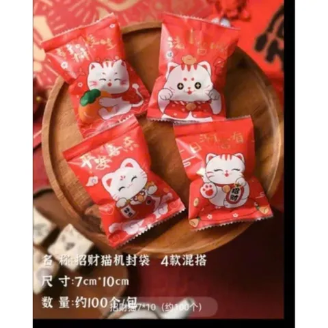 Vỏ Túi Mù Tết 7x10 /100 túi Nhiều Mẫu Đa Dạng