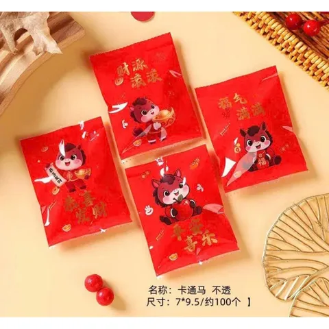 Vỏ Túi Mù Tết 7x10 /100 túi Nhiều Mẫu Đa Dạng