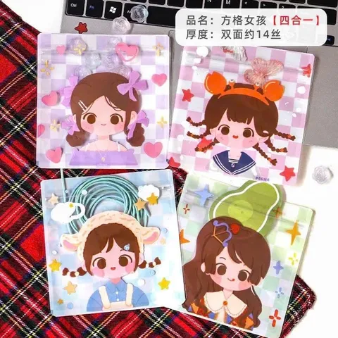Túi Zip 15x23 Hoạt Hình cute đựng bánh kẹo, đồ cá nhân họa tiết dễ thương
