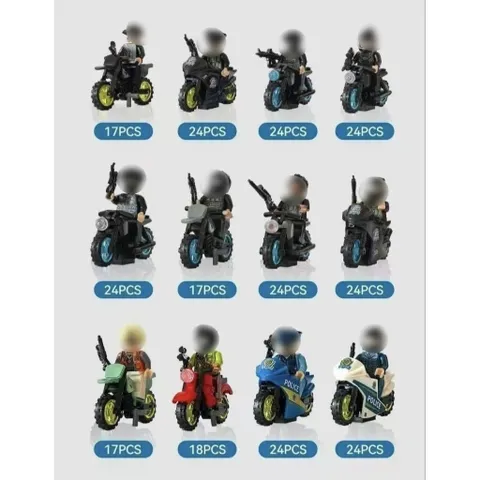 [RẺ NHẤT THỊ TRƯỜNG] Set 8Xe +8Ninja Mô Hình Lắp Ghép Ninja Siêu Đẹp Cho Bé Bigcitybuy