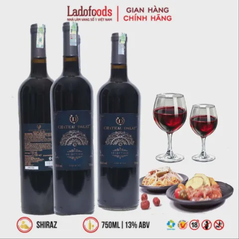 Chateau DaLat Selection - Rượu Vang Đà Lạt  Red Wine