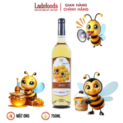 WEET HONY WINE - Vang Mật Ong Chai Thuỷ Tinh 750mil