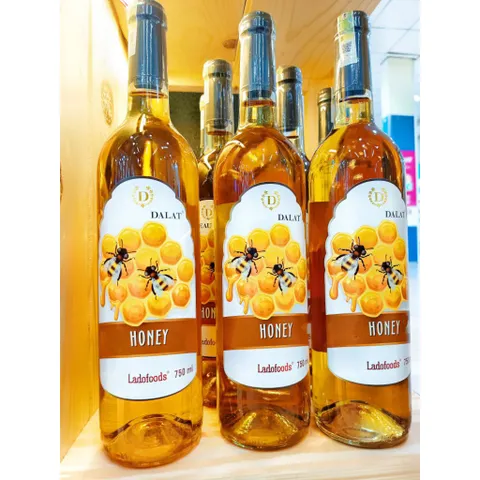 WEET HONY WINE - Vang Mật Ong Chai Thuỷ Tinh 750mil